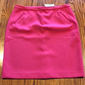 Loft Pink Skirt New With Tag Size 12 P